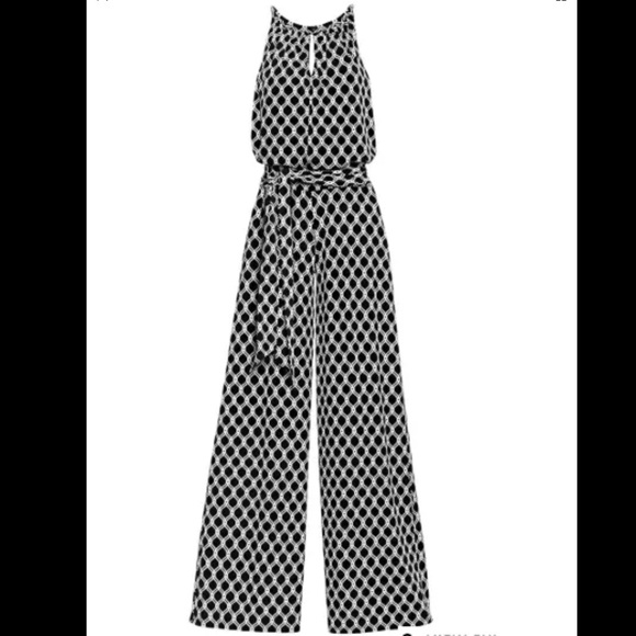 White House Black Market Wide Leg Jumpsuit Medium - Picture 3 of 7